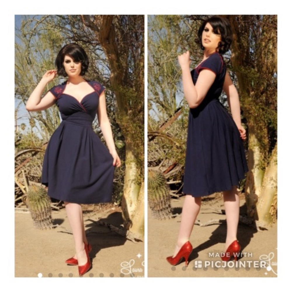 GUC Pinup Couture Luscious Dress-LARGE